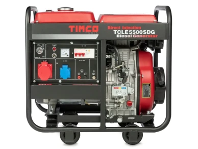 Timco TCLE5500SDG 400V diesel aggregaatti kuva