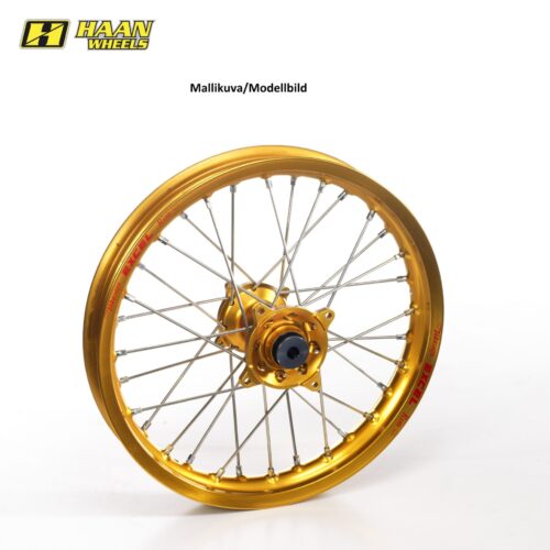 Haan wheel SX65 FRONT 02- 14-1,60 GOLD RIM/HUB
