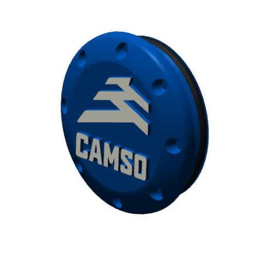 Camso New hub cap blue