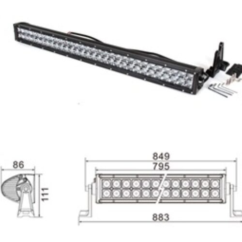 Kinwons Led Kaukovalopaneeli 10-32V 180W