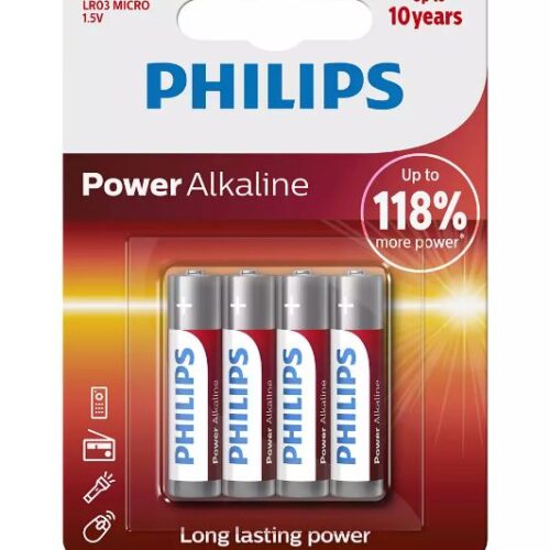 Philips Paristo LR03 / AAA Power Alkaline B4 (4pcs)