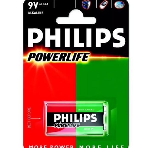 Philips Paristo 6LR61/ 9V Power Alkaline B1