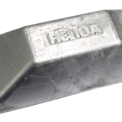 Perf metals anodi, 0.4 Kg Strap Anode