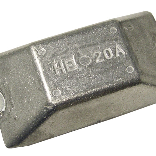 Perf metals anodi, 0.8 Kg Strap Anode