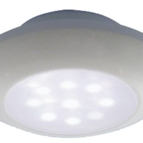 Osculati watertight white ceiling light, white LED light