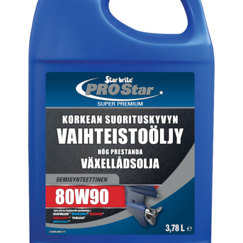 Star brite Vaihteistoöljy 80W90 synt. 3,78L