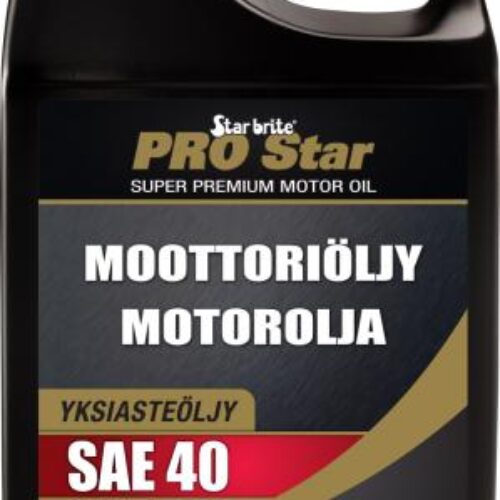 Star brite Moottoriöljy SAE40 diesel-ja bens.moottoreihin 3,78L