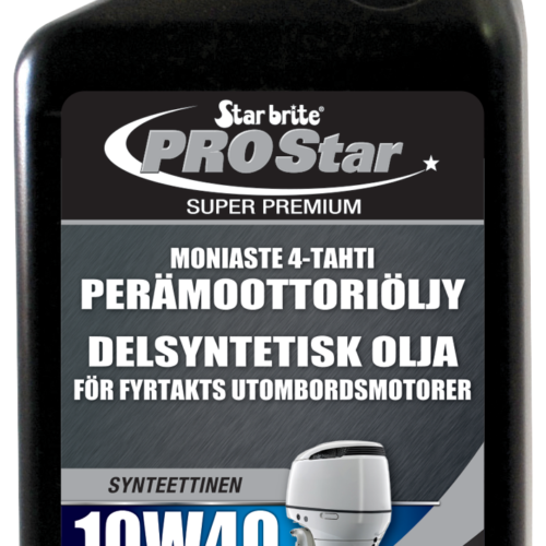 Star brite Moniaste 4-tahti 10W40 Perämoot.öljy synt. 1L