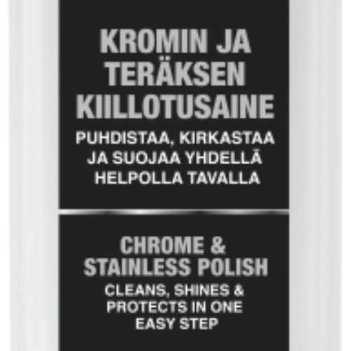 Star brite Kromin ja teräksen puhdistava kiilloke 250ml