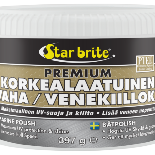 Star brite Korkealaatuinen venekiilloke/vaha PTEF 397g