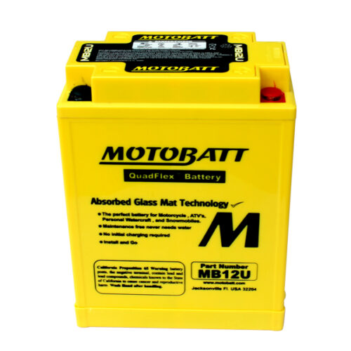 Motobatt akku, MB12U