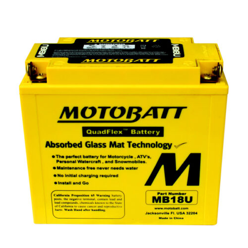 Motobatt akku, MB18U