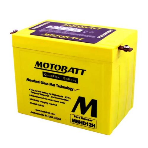 Motobatt akku, MBHD12H