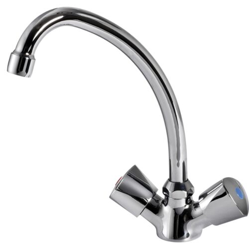 Swiveling faucet mixer 160mm