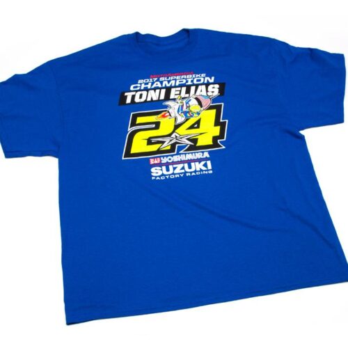 Yoshimura Elias Championship T-Shirt Blue