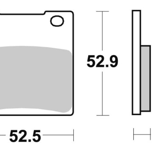 Sbs Jarrupalat Sintered Taakse