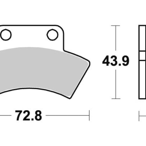 Sbs Jarrupalat Sintered Offroad