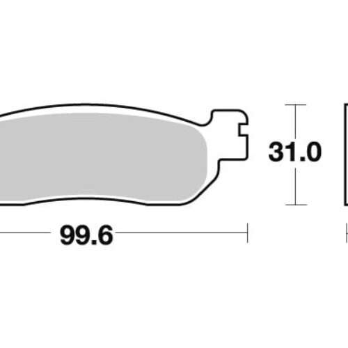 Sbs Jarrupalat Sintered Taakse