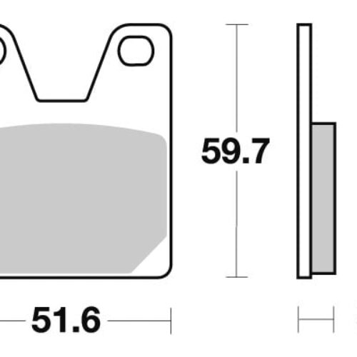 Sbs Jarrupalat Sintered Taakse