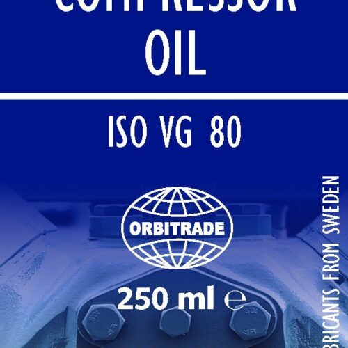 Orbitrade, Compressor oil ISO VG 80 250ml