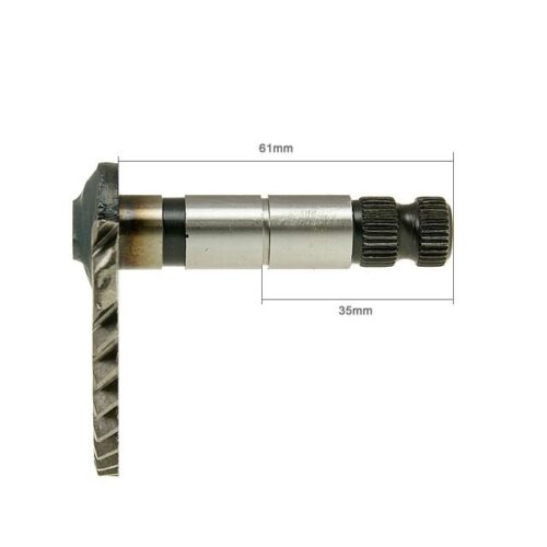 Käynnistyspolkimen aksila, 61mm/35mm, Kiina-skootterit 4-T 50cc / Peugeot 4-T /