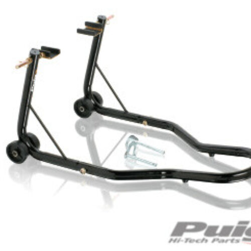 Puig Stand Padoock Support Rear Whit Hooks C/Black