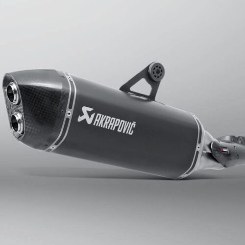 Akrapovic Slip-On Line (Titaani)  Mustaline R1200GS/Adventure 2013-16