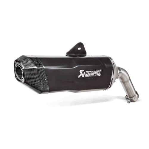 Akrapovic Slip-On Line (Titaani) Musta F 750 GS, F 850 GS 2018-