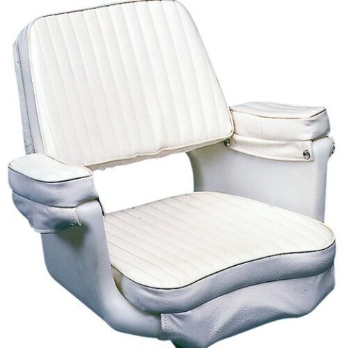 Boat seat white polyethylene