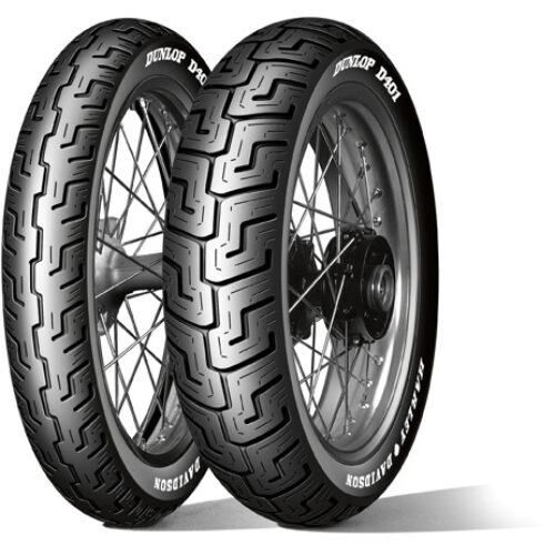 Dunlop D401 WWW 150/80B16 71H TL Re. Harley-Davidson (Wide Whitewall)