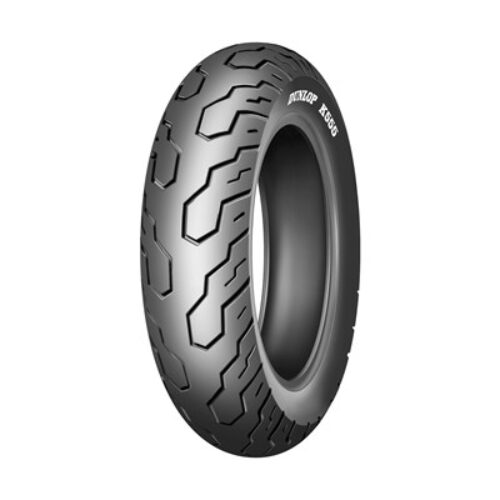 Dunlop K555 170/80-15 M/C 77H TL WWW Re. (Wide Whitewall)