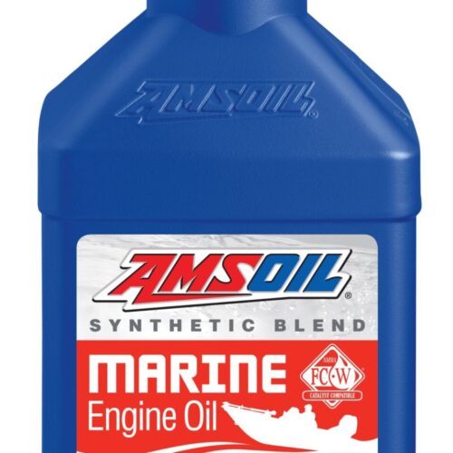 Amsoil 25W-40 Synthetic-Blend Marine Engine Oil 946ml