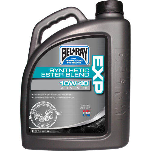 Bel-Ray EXP Synthetic Ester Blend 4T Engine Oil 10W-40 4L