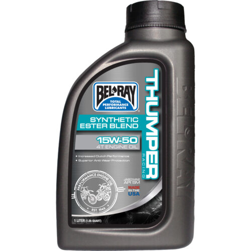 Bel-Ray Thumper Racing 15W-50 Synthetic Ester Blend 4T Engine Oil 1L