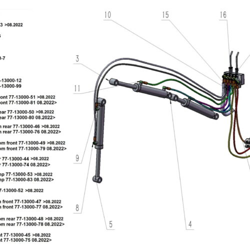 Bronco Hydrauliletku Pumpusta 77-13000 ->08.2022