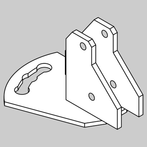 Wessex Drawbar Mounting Bracket for 771-AR-120,150,180