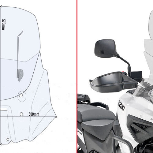 GIVI WINDSCREEN SUZUKI V-STROM 1050