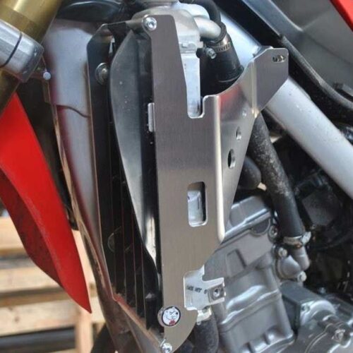 AXP Radiator Braces Red Spacers Honda CRF250L 13-20