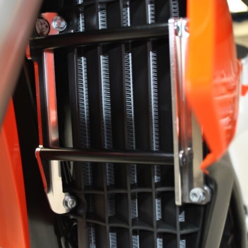 AXP Radiator Braces Black Spacers Ktm/Husqvarna 16-17