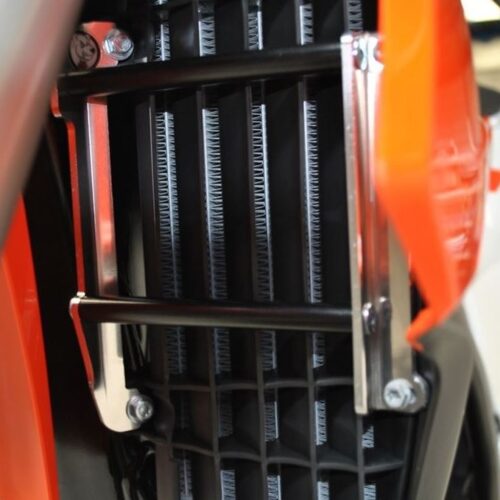 AXP Radiator Braces Black Spacers Ktm SX125-SX250-SXF250-SXF350-SXF450-EXC300-