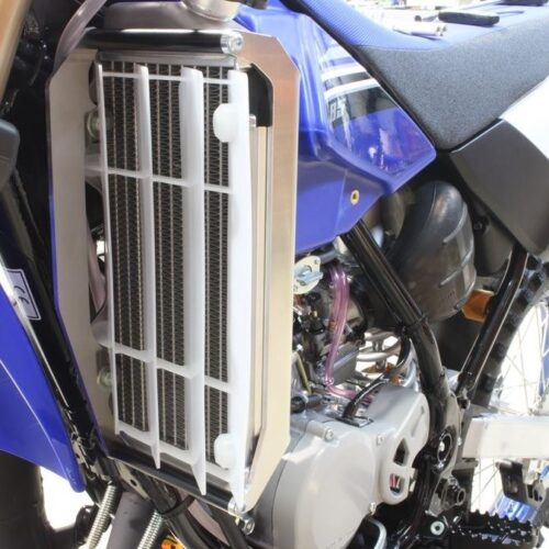 AXP Radiator Braces Black Yamaha YZ85 19-