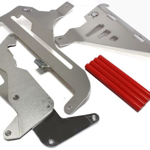 AXP Radiator Braces Red spacers Honda CRF450L 19-20