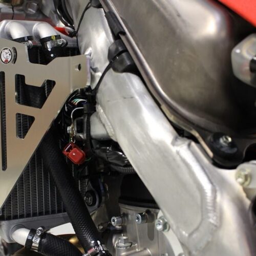 AXP Radiator Braces Red Honda CRF250R-CRF250RX 20