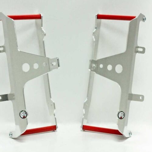 AXP Radiator Braces Red spacers Honda CRF250 04-09