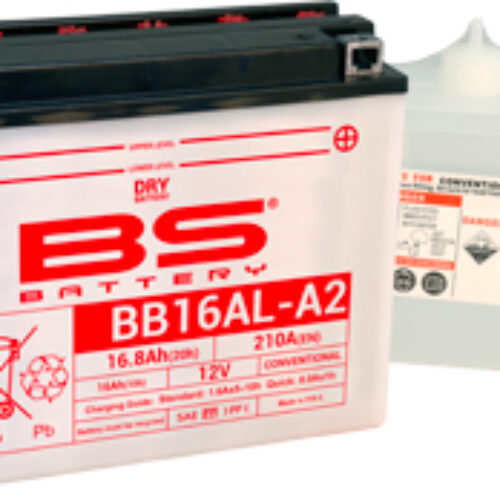 BS Battery  BB16AL-A2 (cp) Conventional, Dry charged