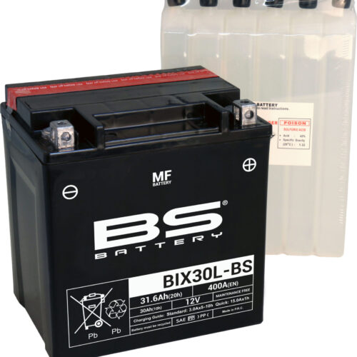 BS Battery  BIX30L-BS MF (cp) Maintenance Free