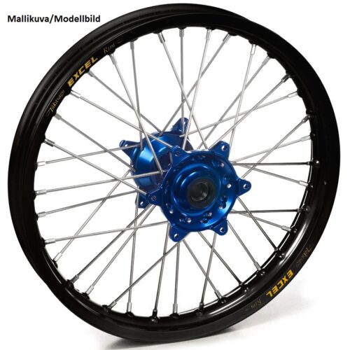 Haan wheel CRF450 13- 19-2,15 BLUE HUB/BLACK RIM/BLACK SPO/BLUE NIP