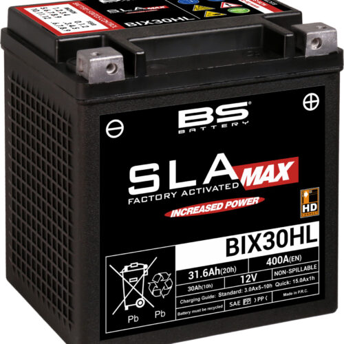 BS Battery  BIX30HL (FA) SLA MAX – Sealed & Activated