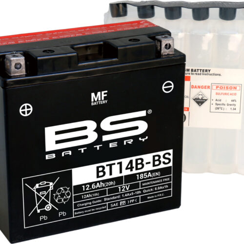 BS Battery  BT14B-BS MF (cp) Maintenance Free