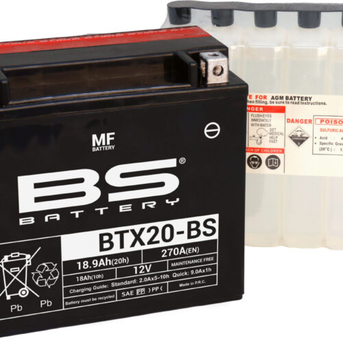 BS Battery  BTX20-BS MF (cp) Maintenance Free